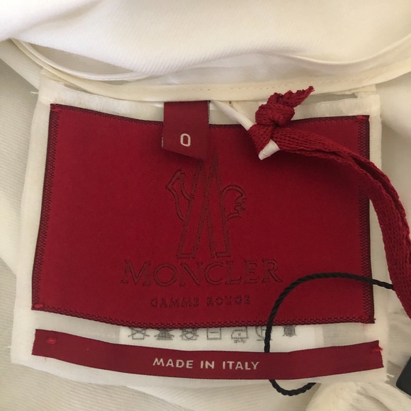 Moncler Gamme Rouge Trim Paplum Polo Dress - Picture 6 of 7